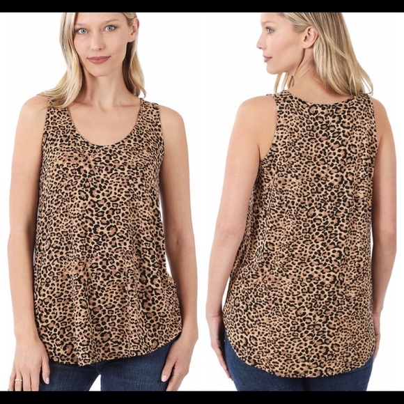 Tops - 🔥🆕 XL Animal Print Tank Top